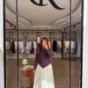 Purple Jean Céléria – ensemble femme modeste, vue 3