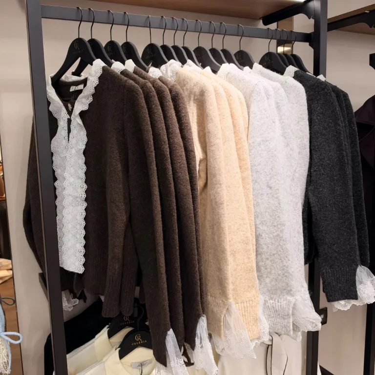 Les coloris de l'Élodie Tricot