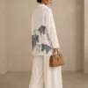 Élégance Equestre Céléria – chemise à motif équestre au dos, vue de dos