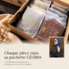 Coffret CÉLÉRIA avec les tabakiya dans leurs pochettes