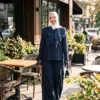 Classy Dentel bleu marine – ensemble chic pour une sortie