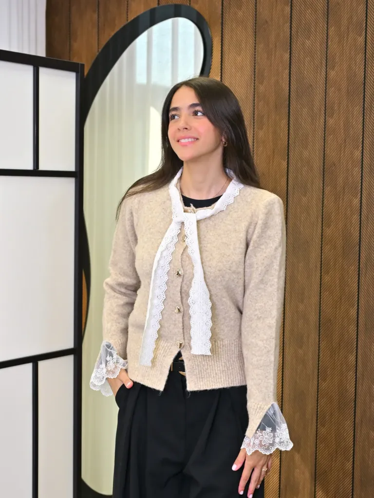 Élodie Tricot beige